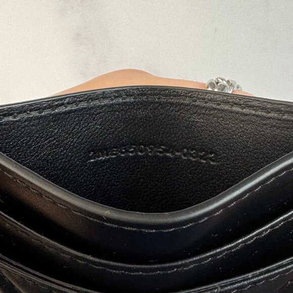 New Saint Laurent Joan Card Case Black Quilted Leather Authentic $330 Retail - Picture 5 of 7